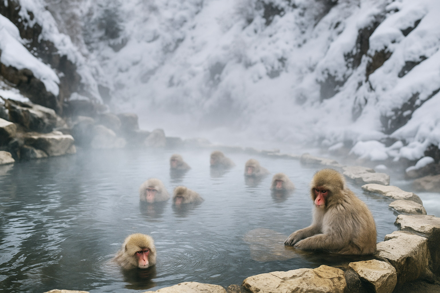 冬限定！雪見温泉で心も体もほっこり